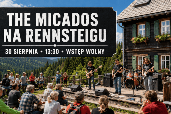 Rock na Rennsteigu. The Micados zagrają przy Heuberghaus