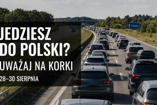 Jedziesz z Niemiec do Polski? ADAC ostrzega przed korkami od 28 do 30 sierpnia.