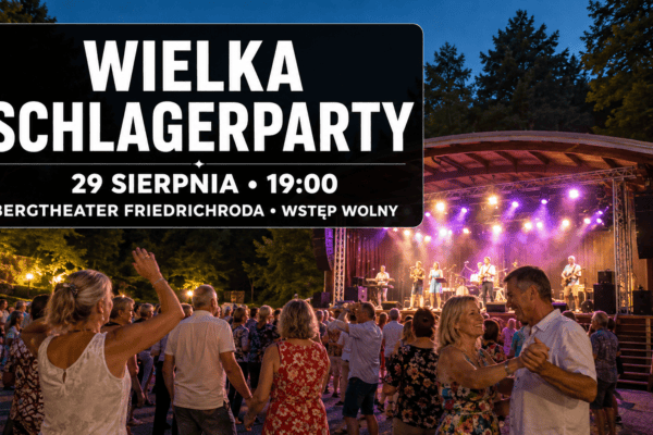 Wielka Schlagerparty pod gwiazdami w Friedrichrodzie. Wstęp bezpłatny
