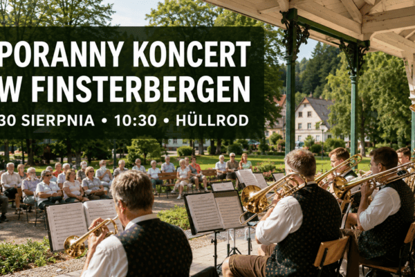 Niedzielny poranny koncert w Finsterbergen. Zagra lokalna orkiestra