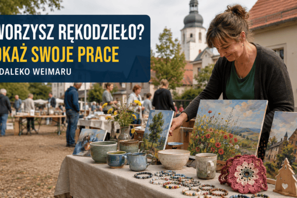 Tworzysz obrazy, ceramikę lub biżuterię? Pokaż swoje prace na pchlim targu w Ottmannshausen