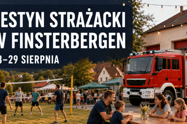 Dwudniowy festyn strażacki w Finsterbergen. Siatkówka, atrakcje dla dzieci i muzyka