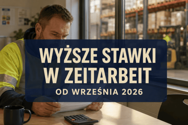 Pracujesz przez agencję w Niemczech? Od września obowiązują wyższe stawki