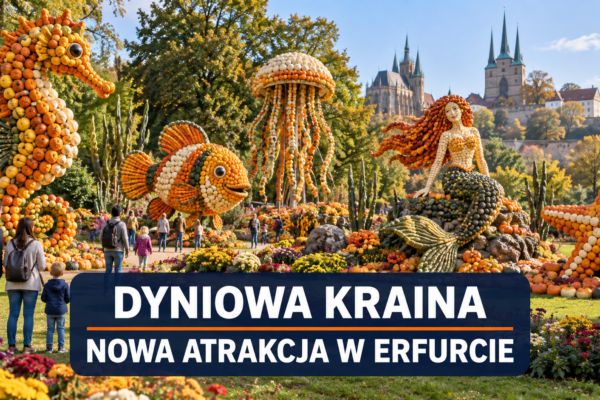 SpongeBob i syrenka z tysięcy dyń. Nowa rodzinna atrakcja w Erfurcie