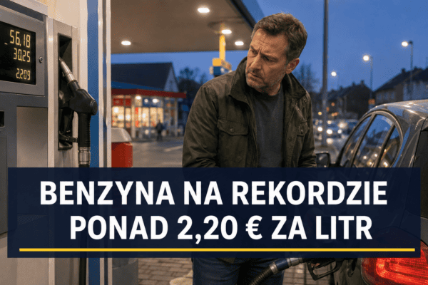 Benzyna w Niemczech droższa niż kiedykolwiek. Tankowanie 50 litrów kosztuje ponad 110 euro